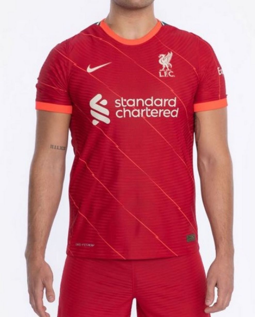 Liverpool's new Nike home kit